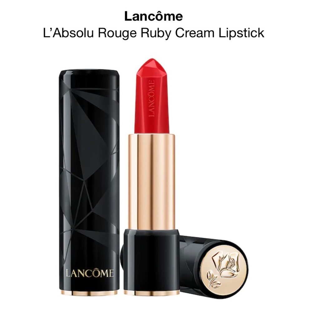 Lancôme Black Prince Ruby lipstick